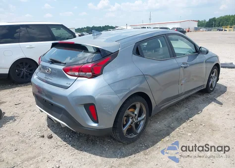 2019 Hyundai Veloster 2.0 z USA, uszkodzony, nr VIN KMHTG6AF5KU017950